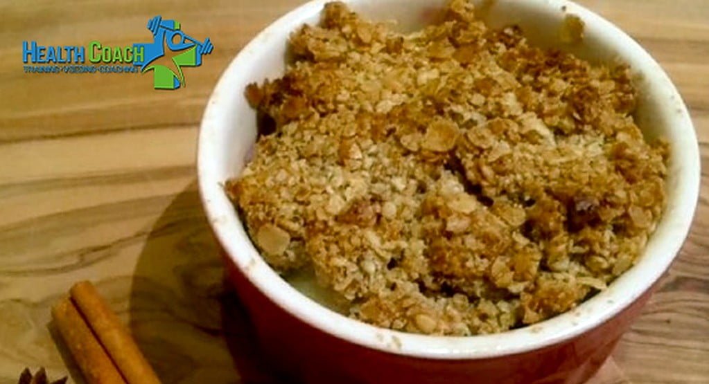 Een gezond toetje: havermout fruit crumble