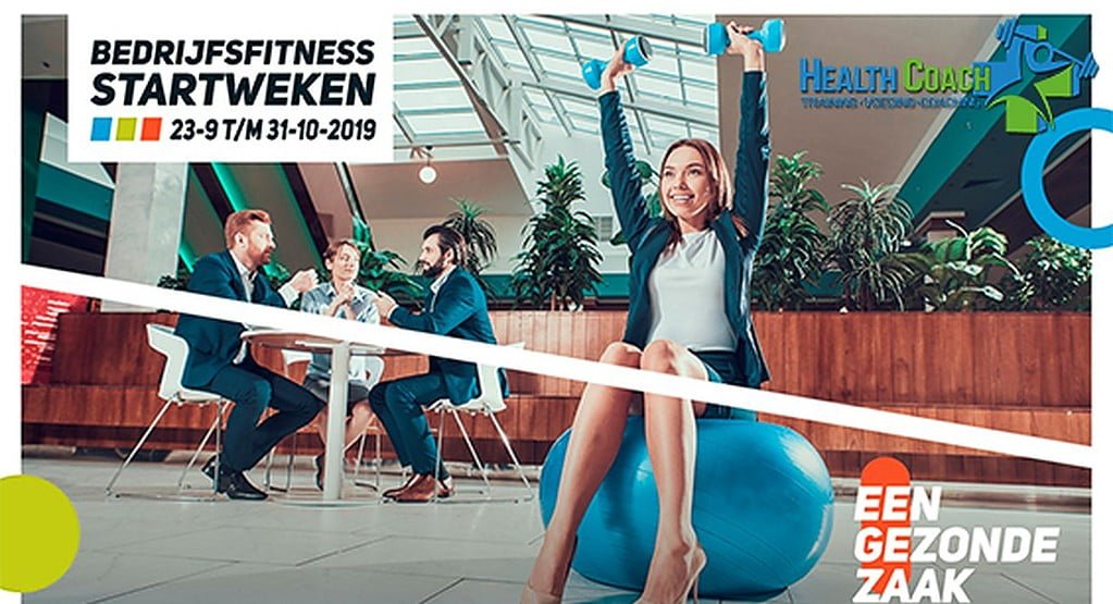 Bedrijfsfitness startweken: 23 september t/m 31 oktober 2019